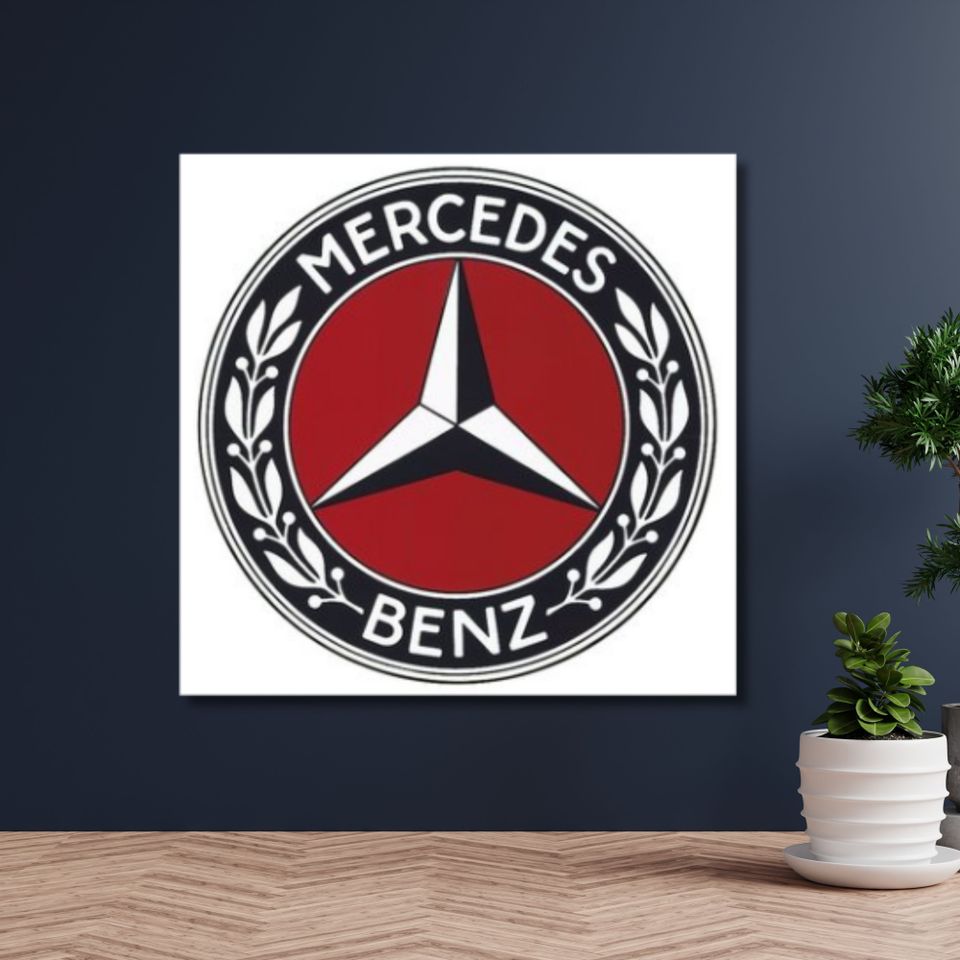 Uusi "Mercedes BENZ Logo" Canvas Taulu