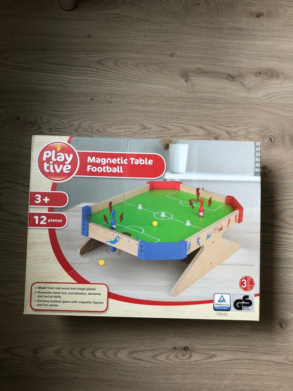 Magnetic table football