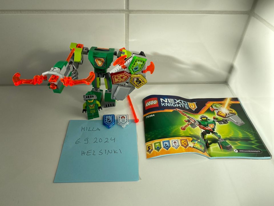 Lego Nexo Knights 70364 Taistelupukuinen Aaron