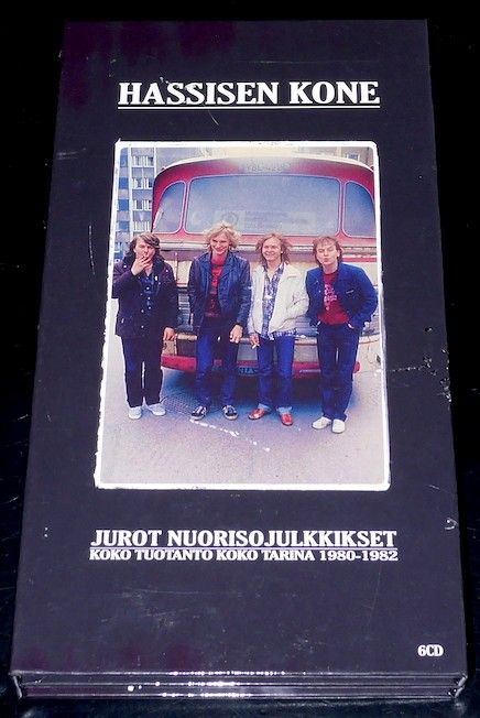 Hassisen kone - Jurot Nuorisojulkkikset. Koko tuotanto (6 CD boxi)