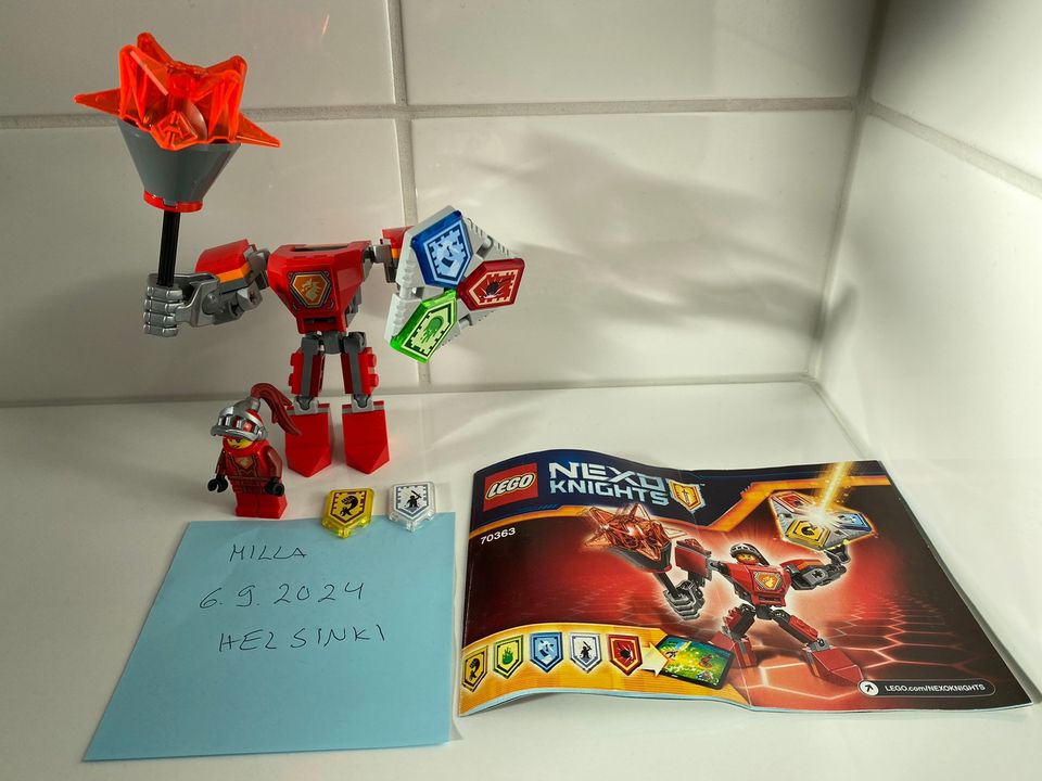 Lego Nexo Knights 70363 Taistelupukuinen Macy