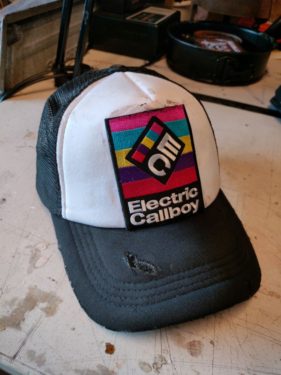 Electric Callboy trucker cap -lippis