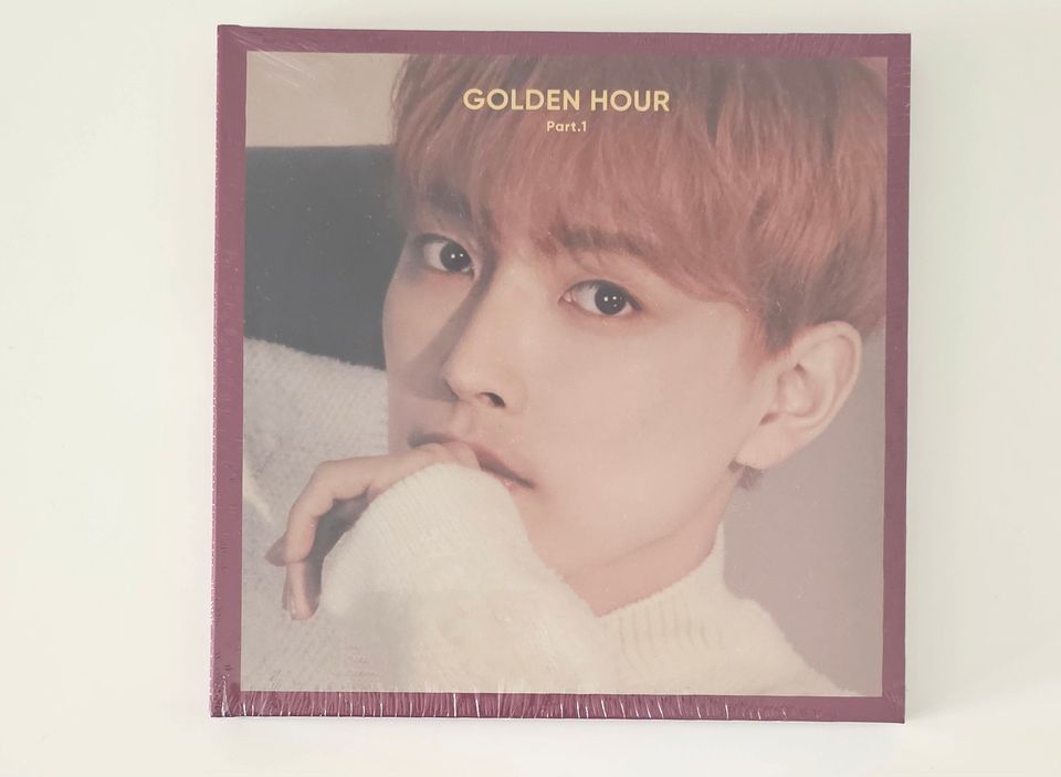 Ateez Golden Hour Hongjoong digipack cd-levy