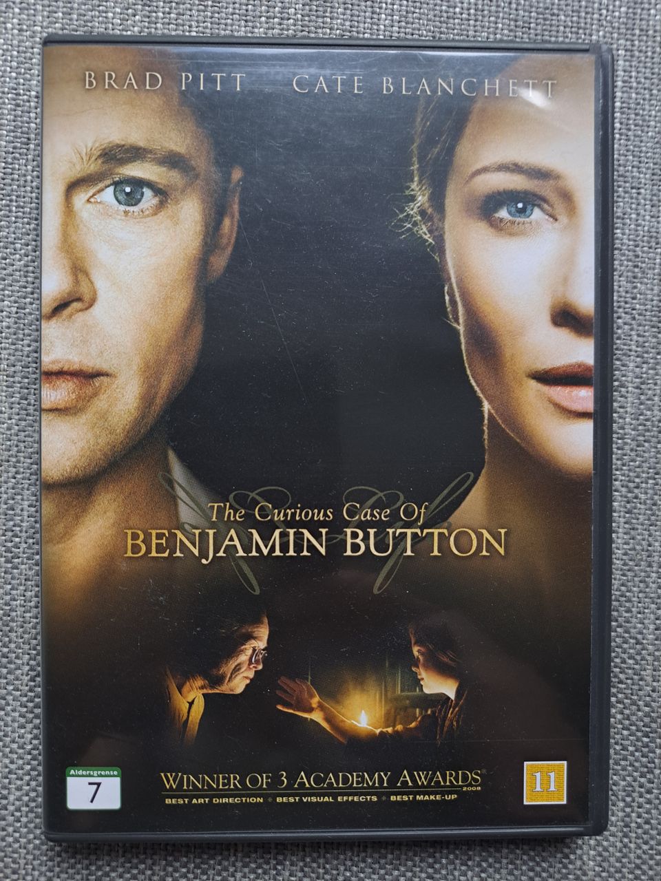 Benjamin Buttonin uskomaton elämä dvd