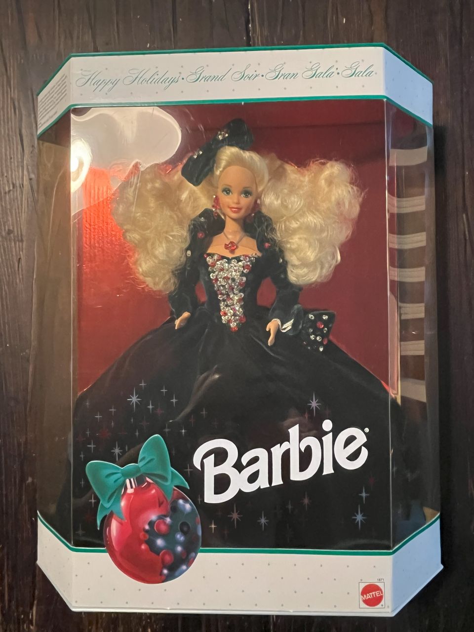 Happy Holidays Barbie 1991