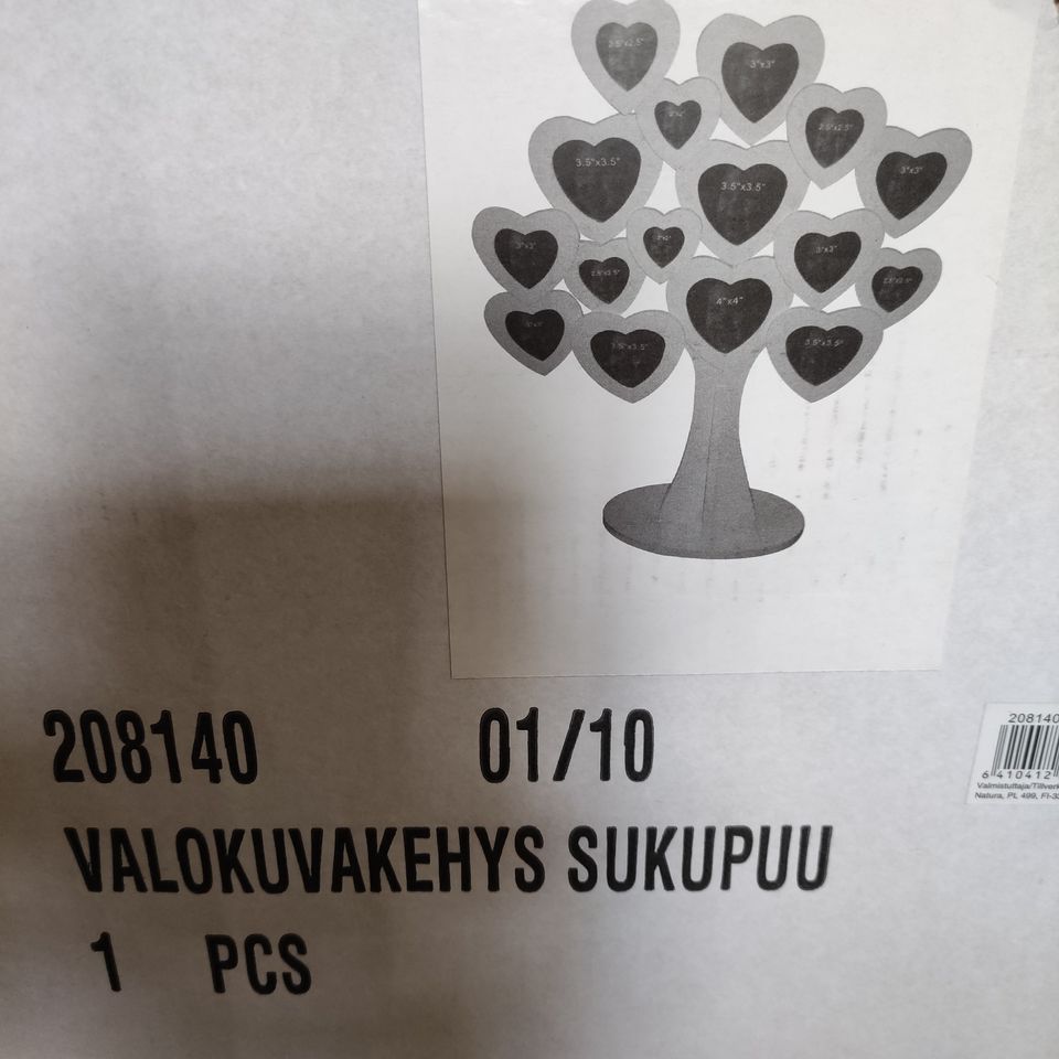 Sukupuu valokuvakehys