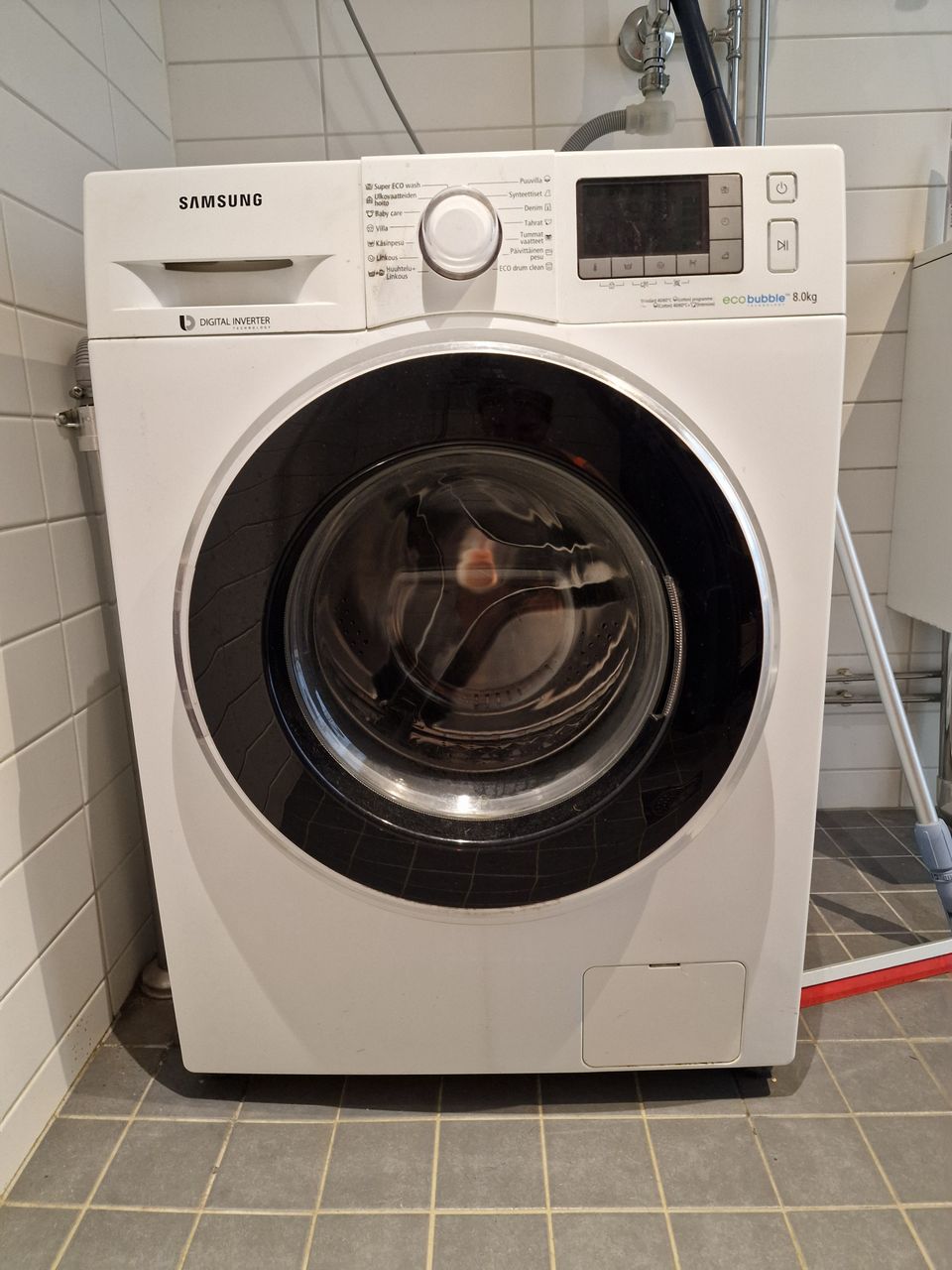 Samsung Ecobubble 8kg pyykinpesukone