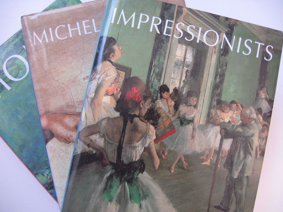 Impressionists, Monet, Michelangelo Taidekirjat