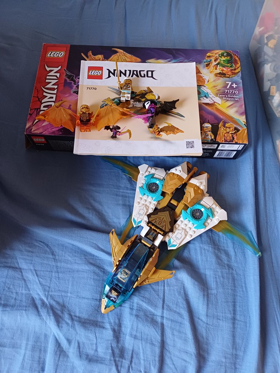 Lego 71770 Zanen kultainen lohikäärmelentokone