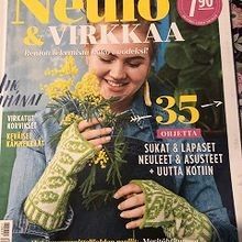 Neulo ja virkkaa lehti