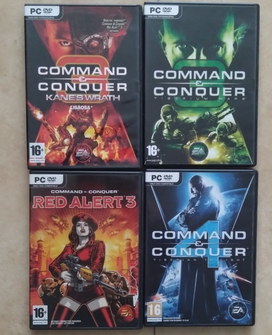 Command conquer paketti