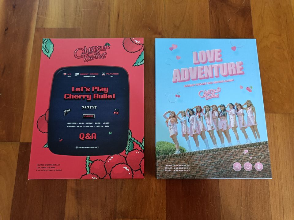 Cherry Bullet albumit