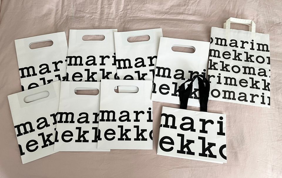 Marimekko paperikasseja