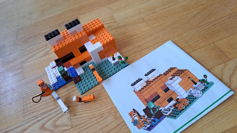 Lego minecraft 21778 kettuhuvila