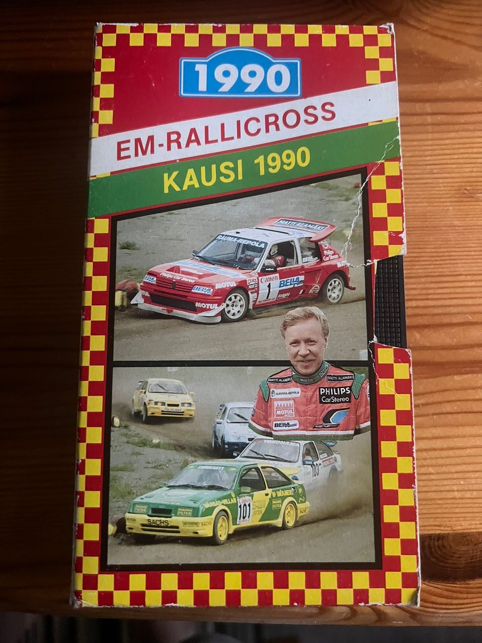 EM-rallicross 1990 VHS-kasetti