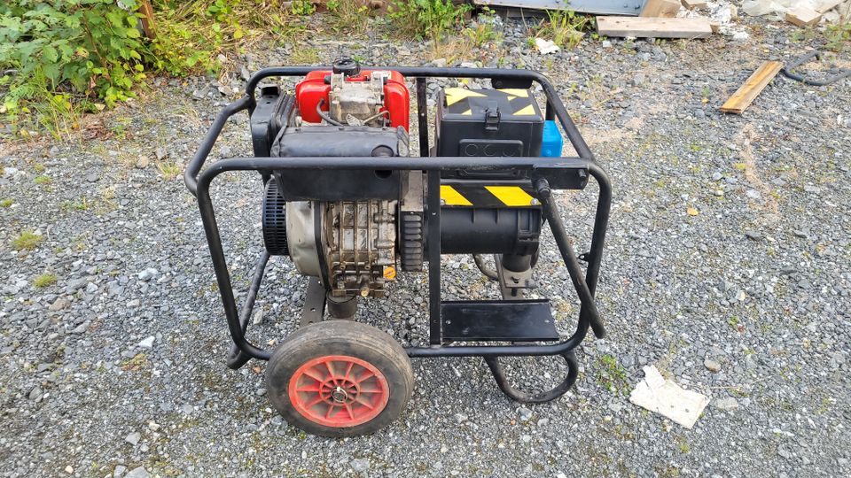 5kVA Yanmar diesel aggregaatti