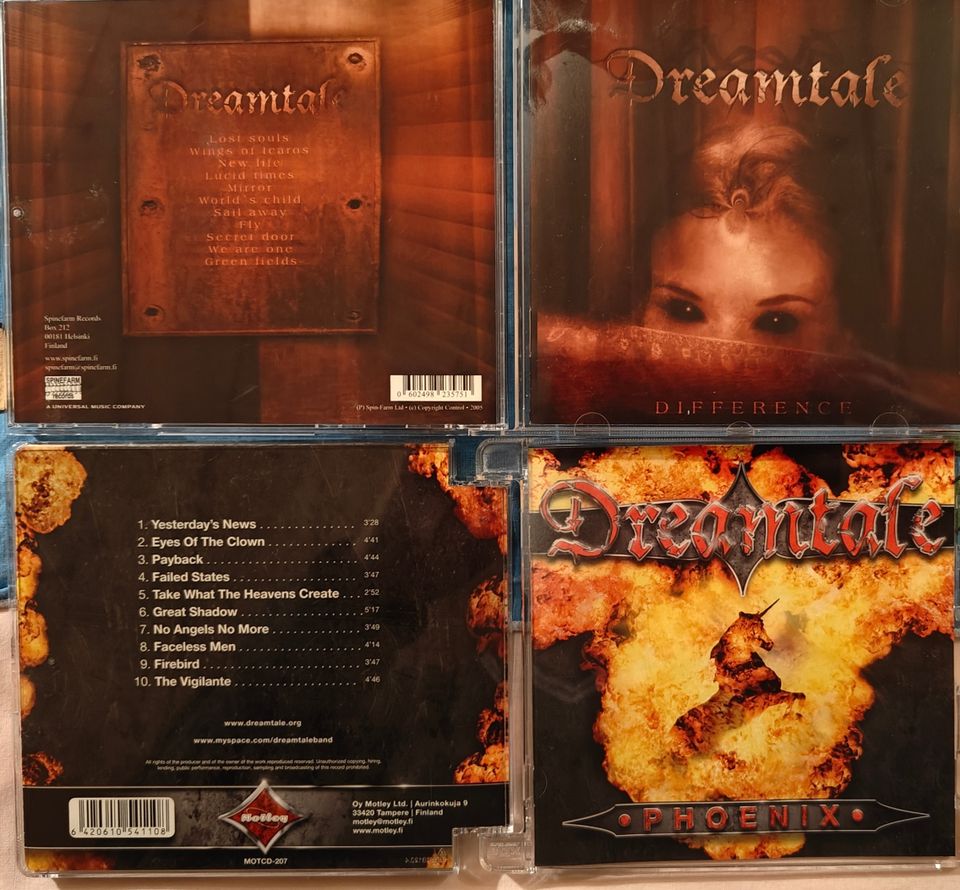 Dreamtalen CD:t.