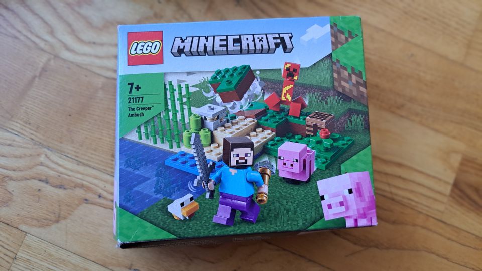 Lego minecraft 21177 väijytys