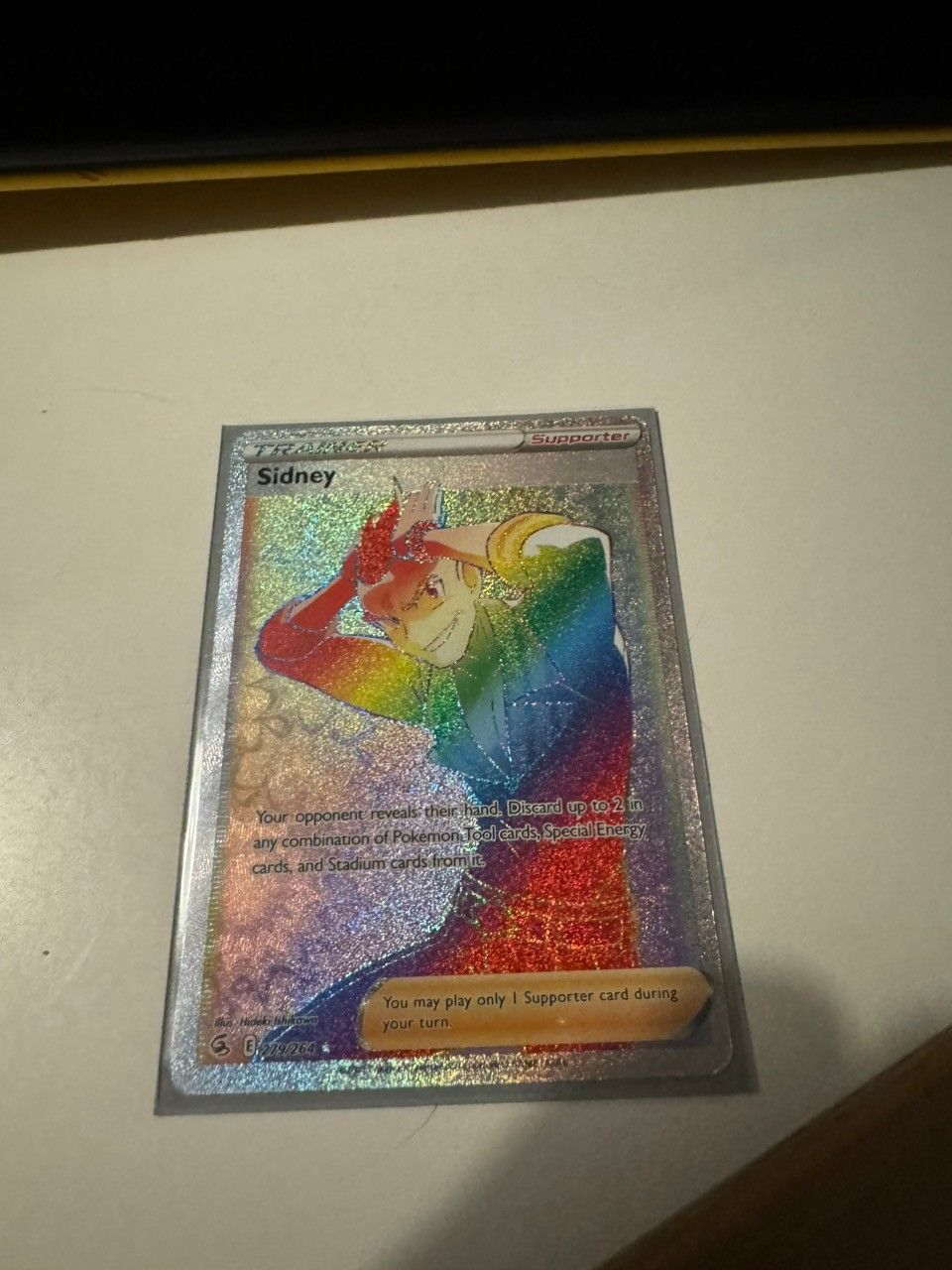 Pokémon - kortti Sidney Hyper Rare