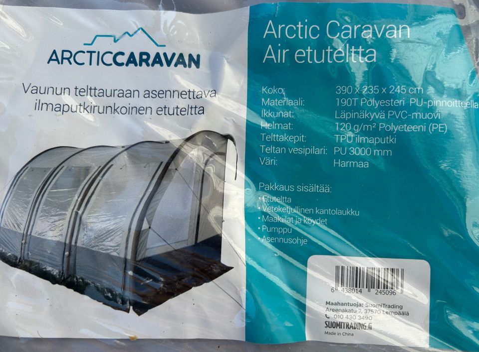 Arctic Caravan Air etuteltta, ilmatäytteinen