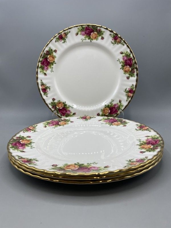 Royal Albert Old Country Rose lautaset 4kpl