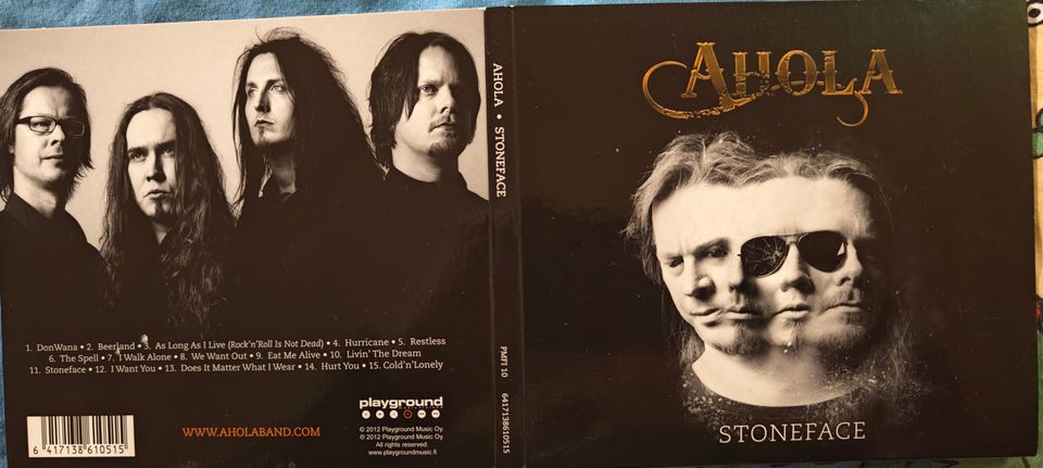 Jarkko Aholan Ahola-bändin CD