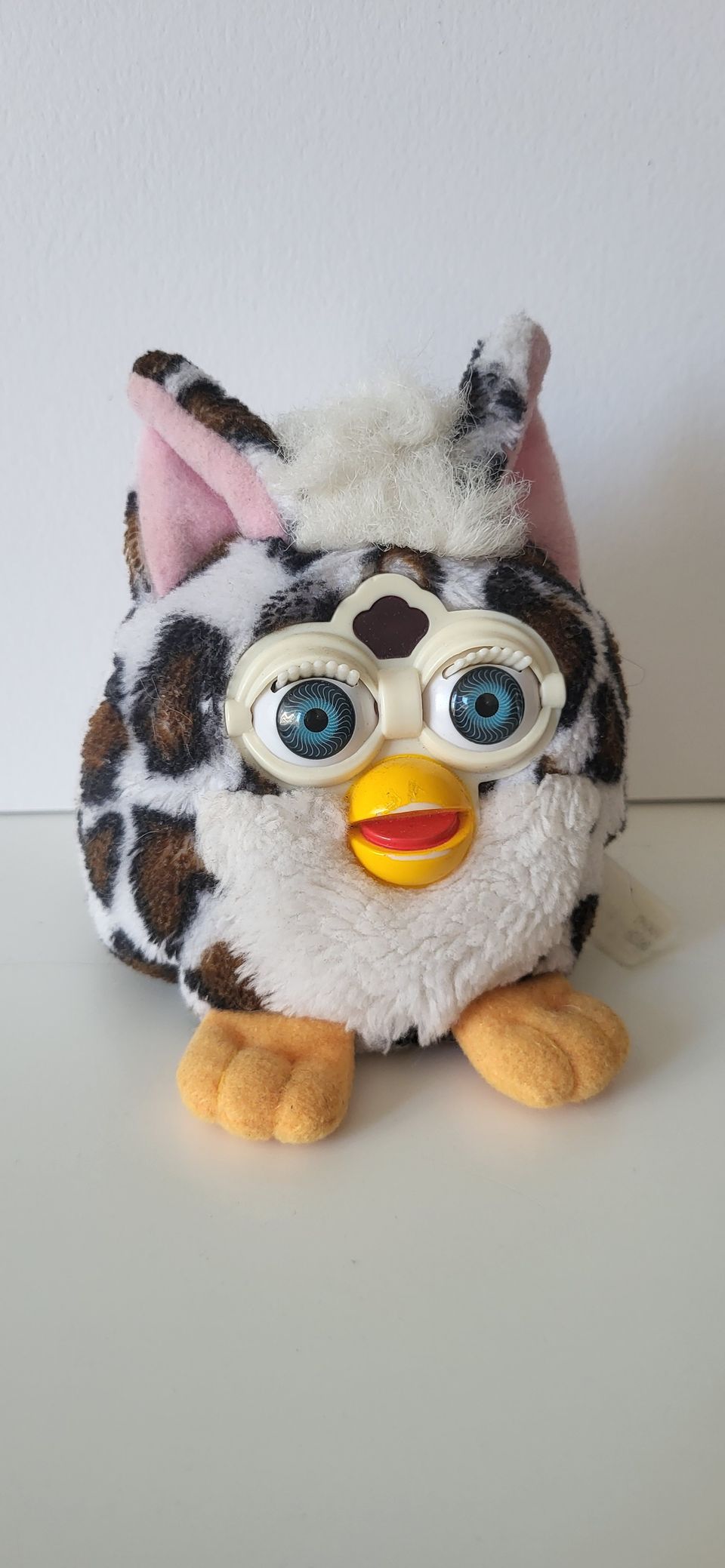 Snow leopard Furby buddy