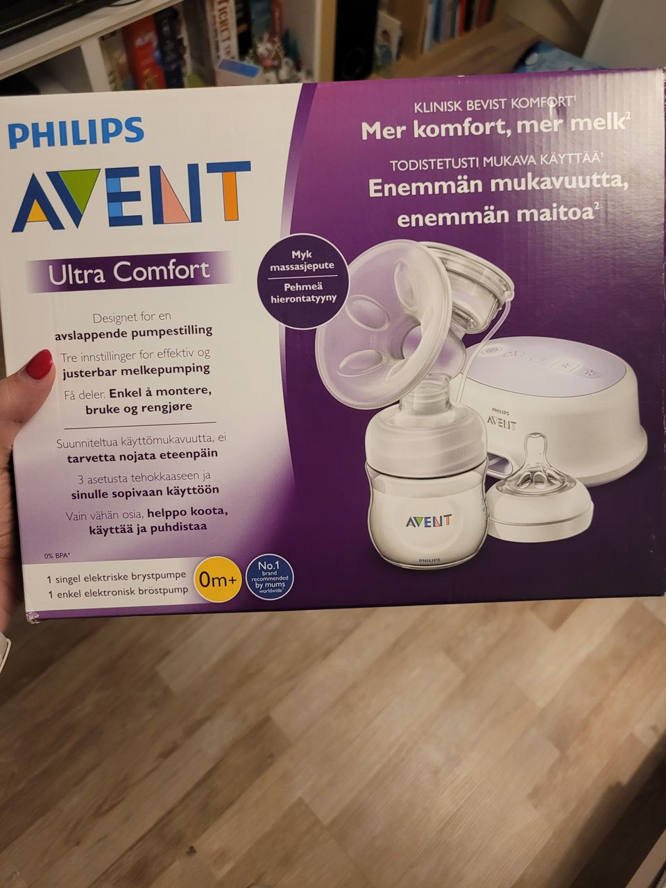 Sähkökäyttöinen Philips Avent rintapumppu