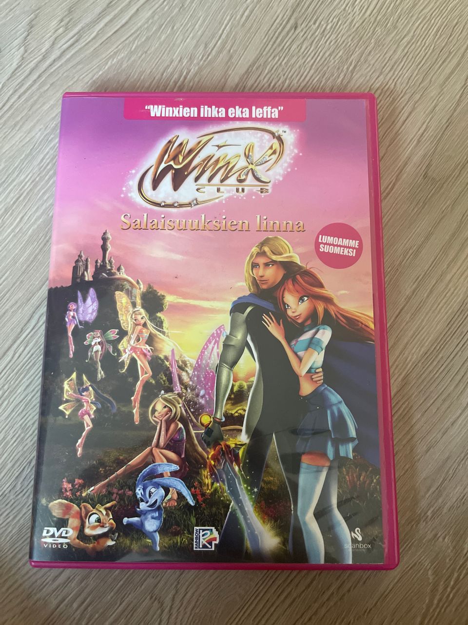 Winx DVD Salaisuuksien Linna