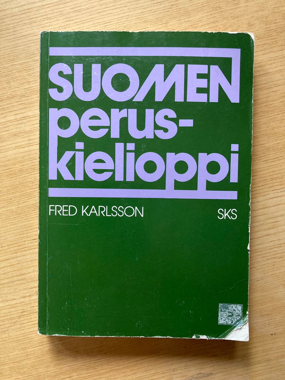 Karlsson: Suomen peruskielioppi