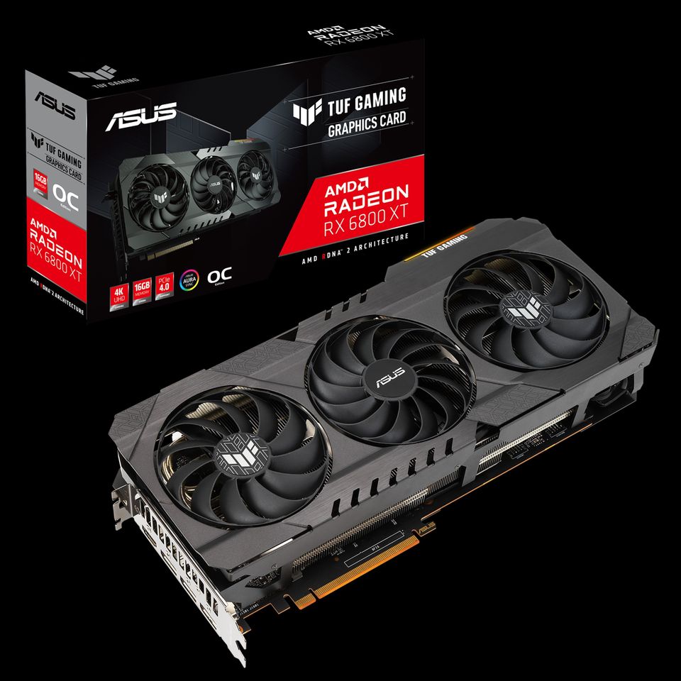 O: Rx 6800 xt näytönohjain