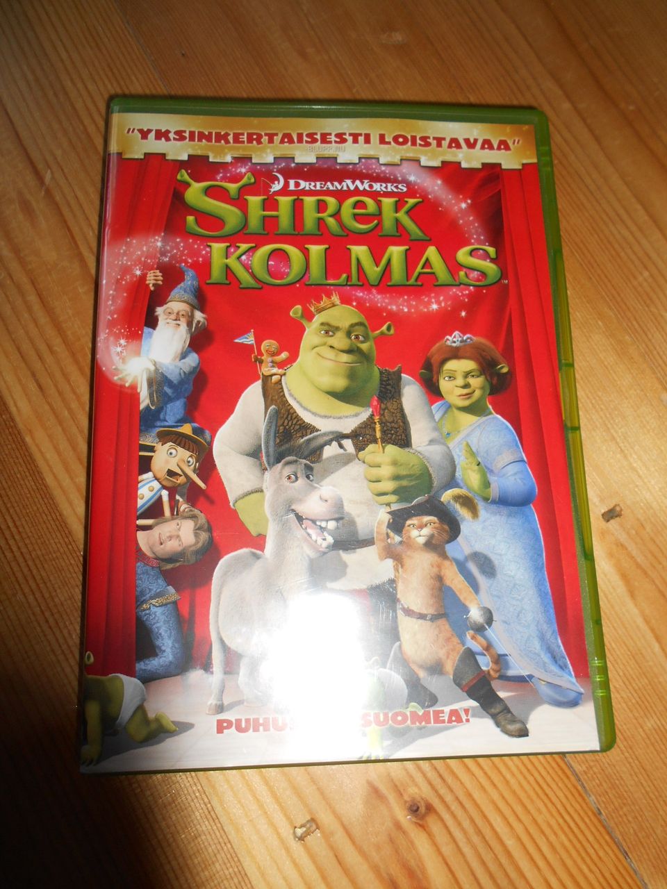 Shrek kolmas DVD