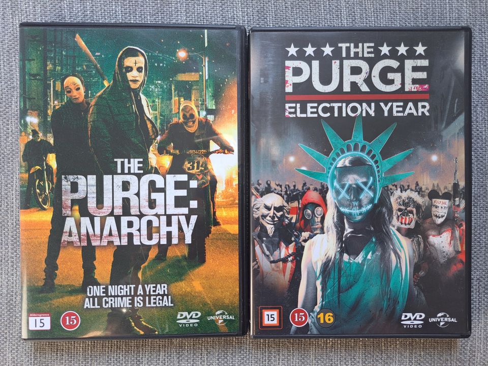 The Purge: Anarchy + Election year dvd-elokuvat