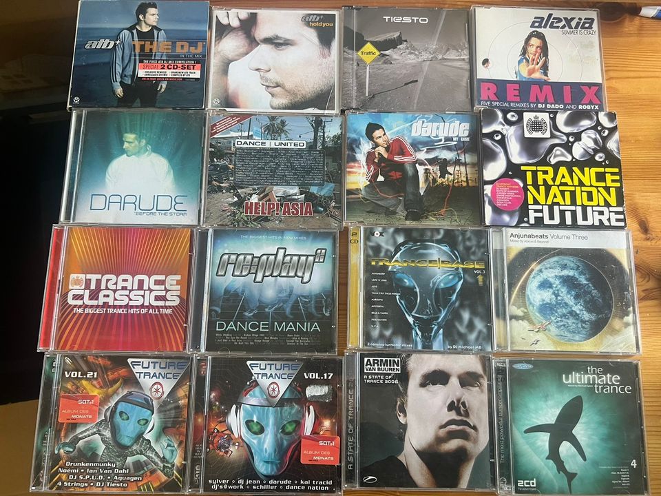 Trance / Dance / ysäri cd-levyjä 117kpl