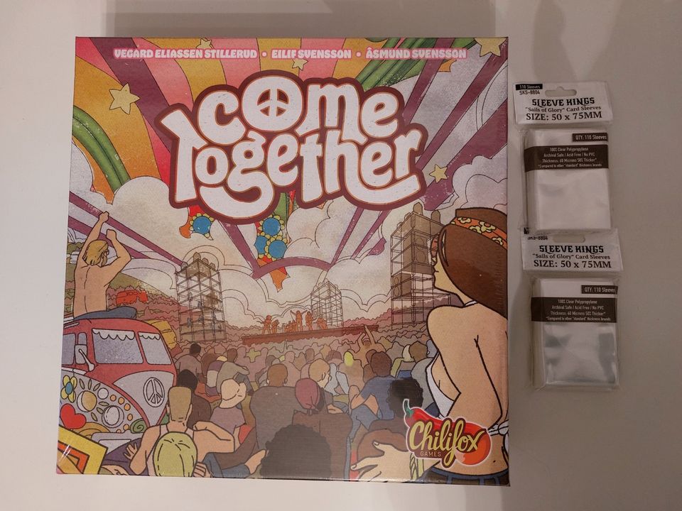 Come Together lautapeli(uusi) plus suojat