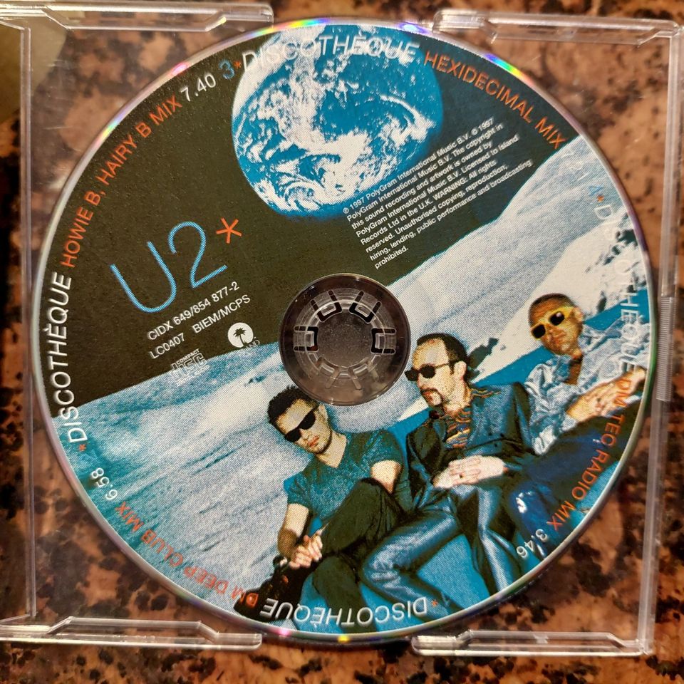 U2 Discothèque Maxi-CD 1997