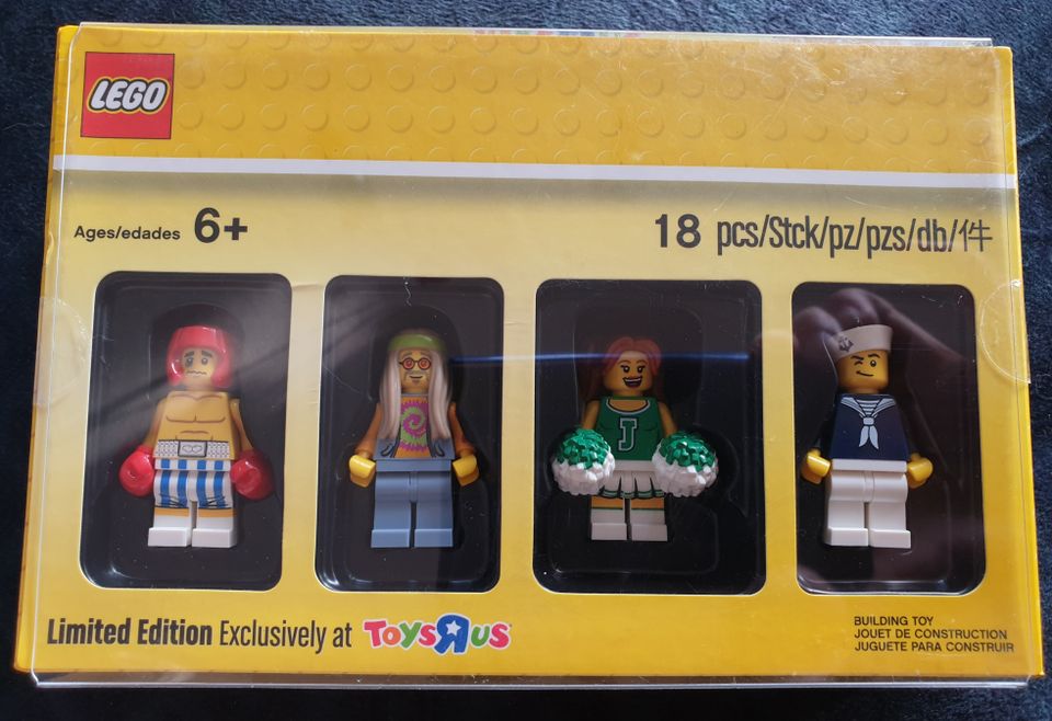 Uusi avaamaton Lego Toys R Us Exclusive minifigures set