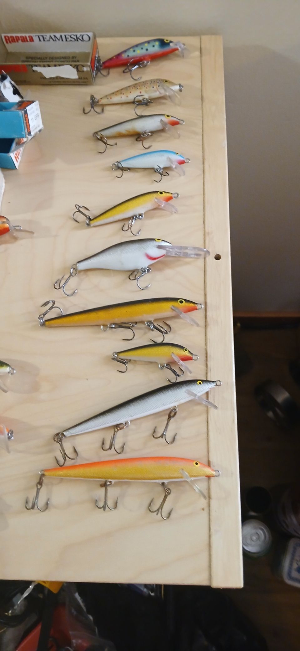 Rapala vaappuja 10kpl