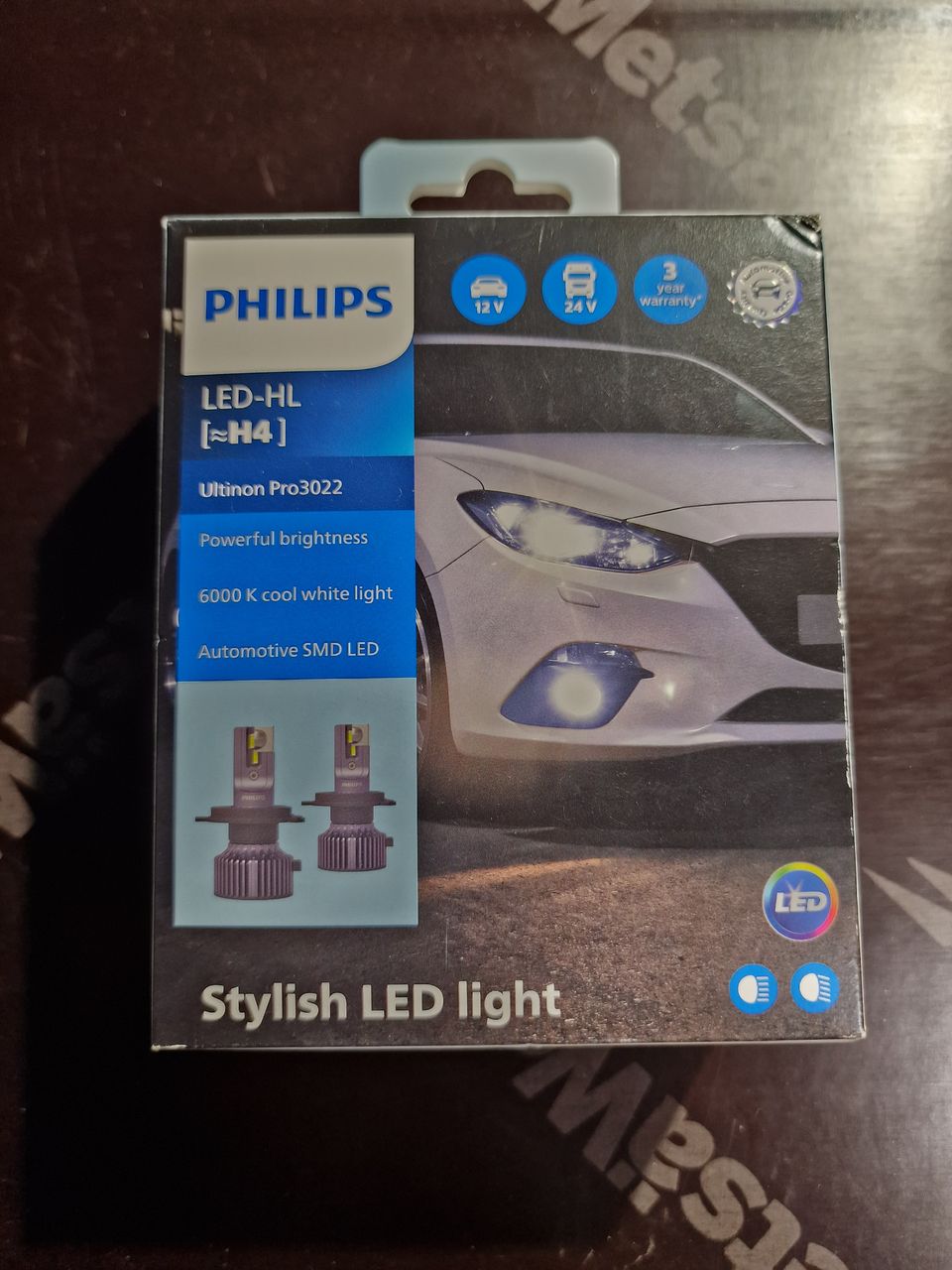 Uusi H4 led polttimopari