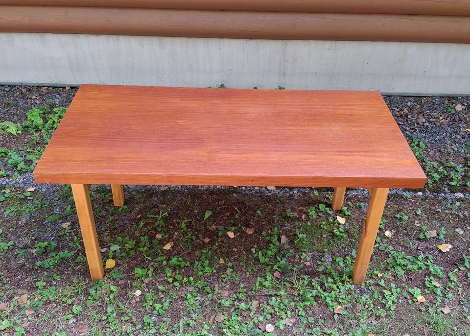 Retro teak sohvapöytä  60-luku