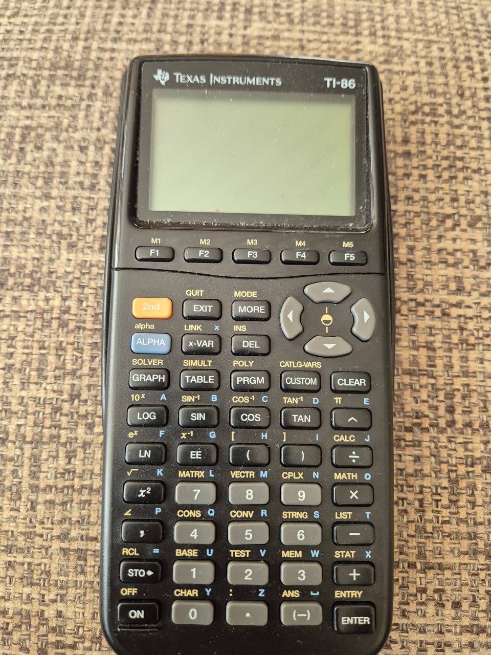 Texas instruments TI-86 laskin