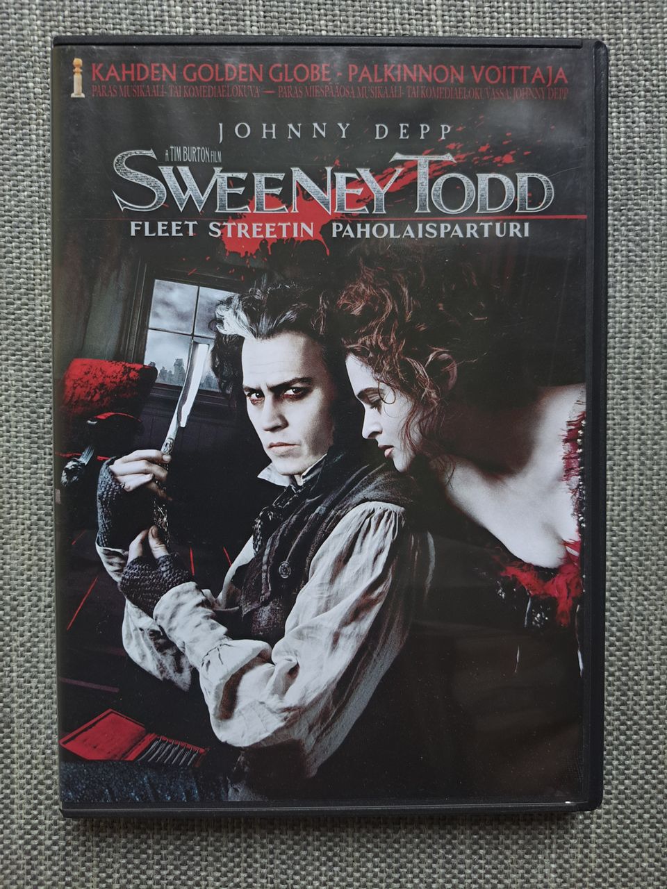 Sweeney Todd dvd