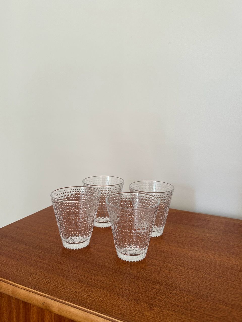 Iittala Kastehelmi juomalasi x 4