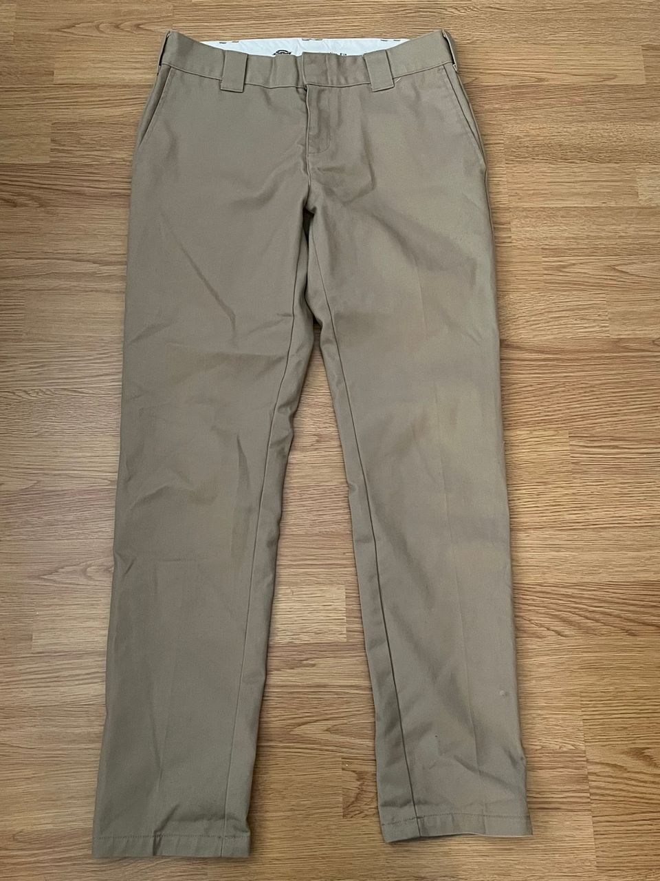 Dickies beiget cargo-housut (30”/32”) slim fit