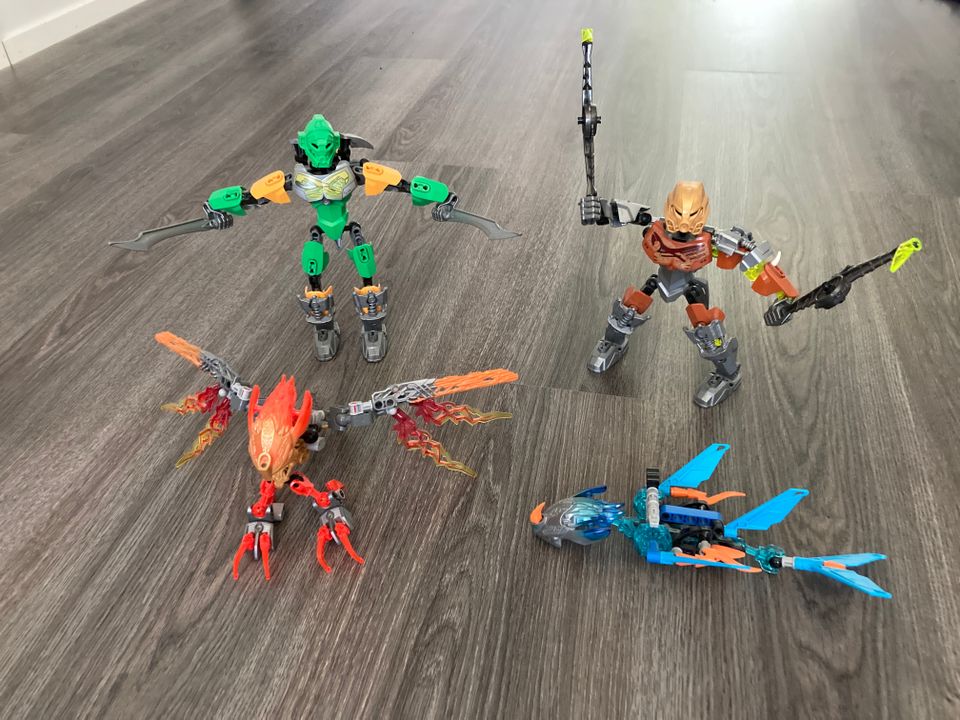 Lego bionicle hahmot