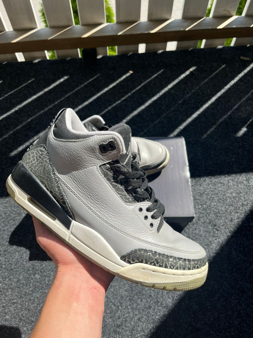 Jordan 3 Wolf Grey