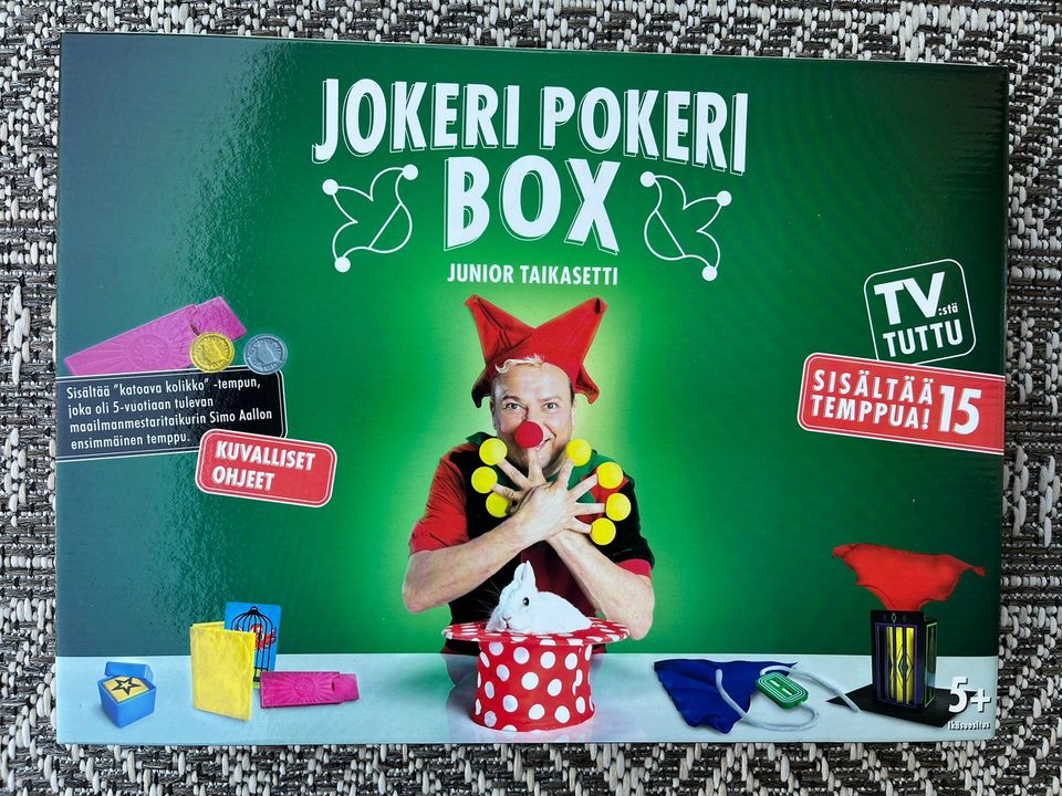 Jokeri Pokeri Box, junior taikasetti