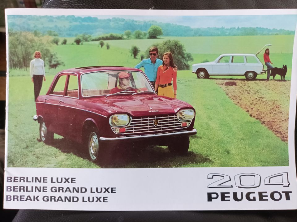 Peugeot 204 Sedan/Farmari myyntiesite