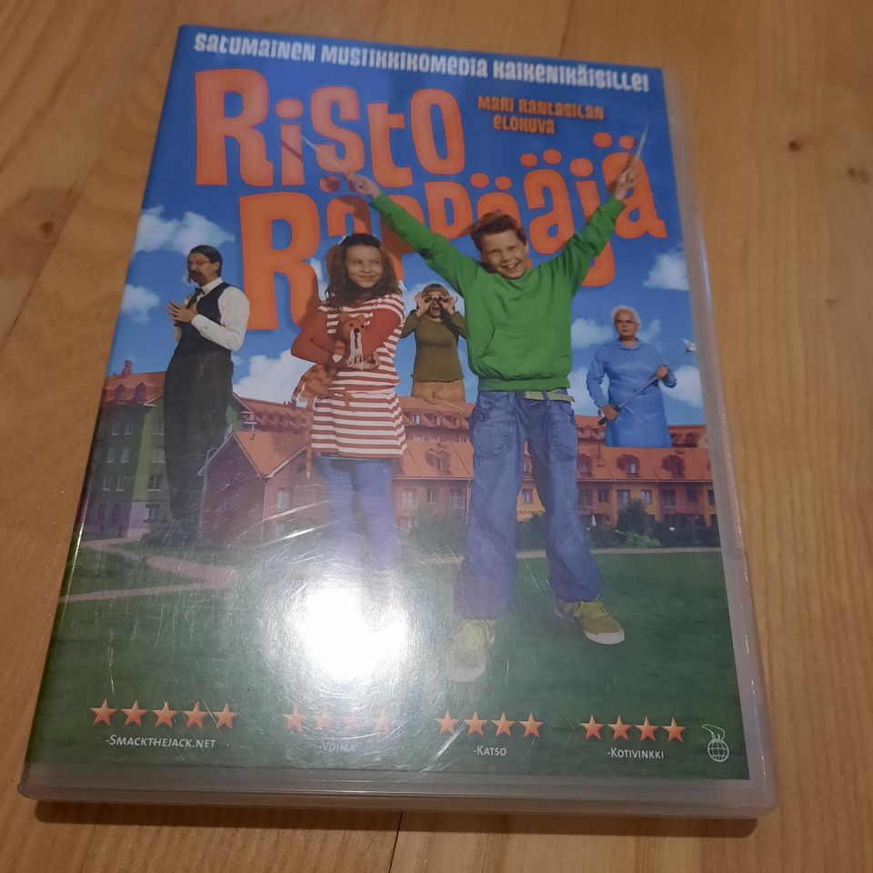 Risto Räppääjä dvd