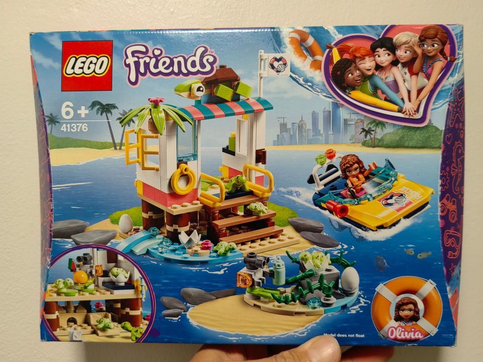 Lego Friends 41376 Kilpikonnien pelastusoperaatio